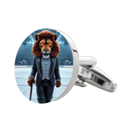 Los Angeles Kings Cufflinks by Suitux (Circle)