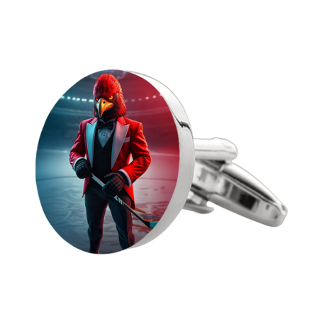 Chicago Blackhawks Cufflinks by Suitux (Circle)