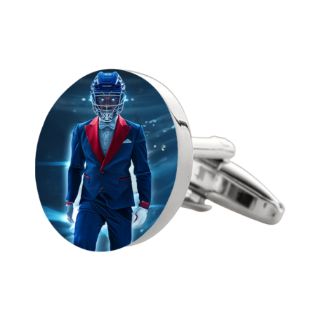 New York Rangers Cufflinks by Suitux (Circle)