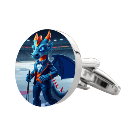 New York Islanders Cufflinks by Suitux (Circle)