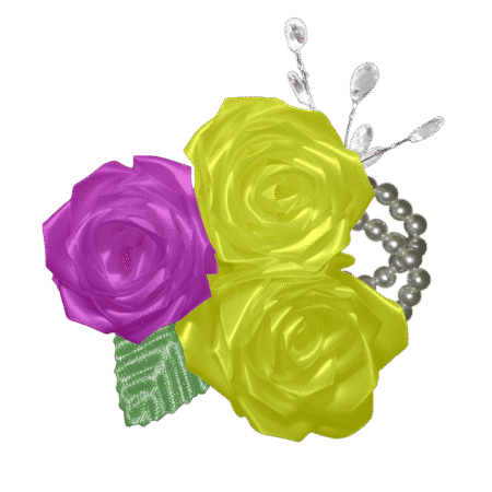 Full Bloom 3 Roses Corsage