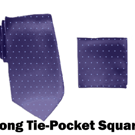 Long Tie-Pocket Square Package