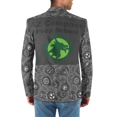 AZ Compass Prep School Tuxedo Suit Blazer Coat Prom - Image 3