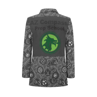 AZ Compass Prep School Tuxedo Suit Blazer Coat Prom - Image 5