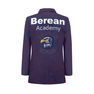 Berean Academy Tuxedo Suit Blazer Coat Prom - Image 5
