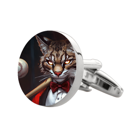 Bobcat Cufflinks – Premium Custom Cufflinks for NBL Fans