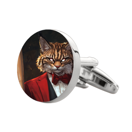 Bobcat 2 – Premium Custom Cufflinks for NBL Fans