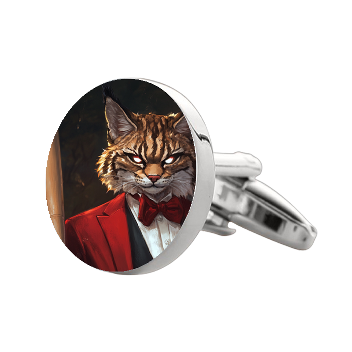 Bobcat 2 – Premium Custom Cufflinks for NBL Fans