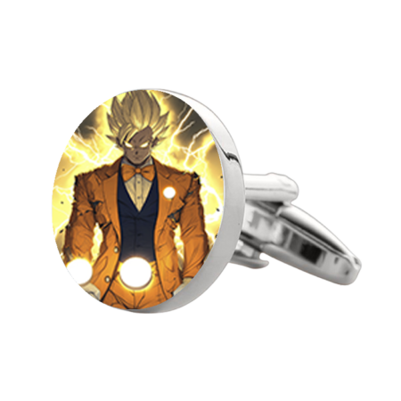 Goku 1 Cufflinks – Premium Custom Cufflinks for Dragon Ball Fans