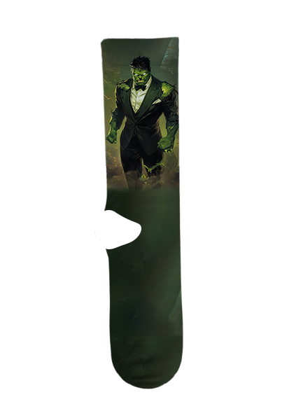 Hulk Socks