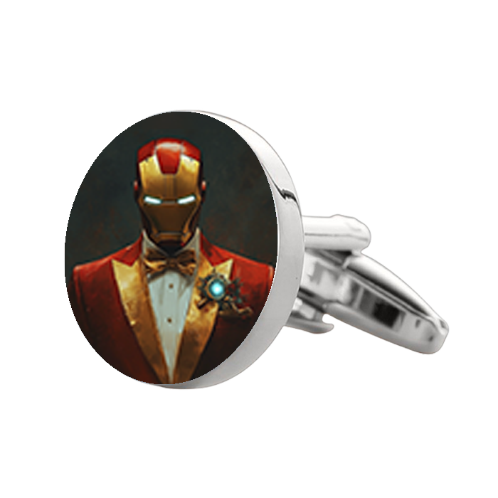 Iron Man 2 Cufflinks – Premium Custom Cufflinks for Marvel Fans