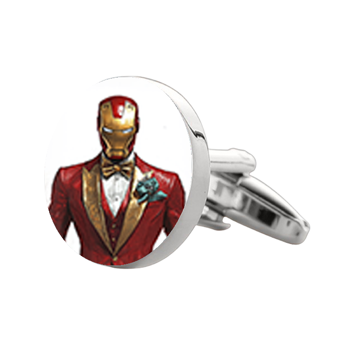 Iron Man Cufflinks – Premium Custom Cufflinks for Iron Man Fans