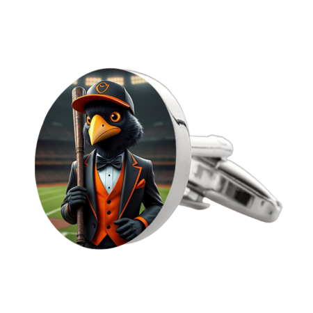 Baltimore Orioles Cufflinks – Premium Custom Cufflinks for MLB Fans