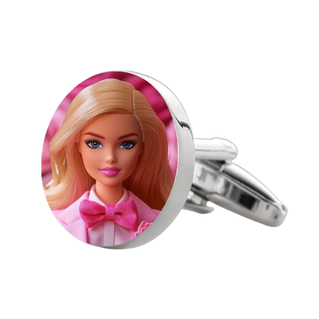 Barbie 1 Cufflinks – Premium Custom Cufflinks for Barbie Fans