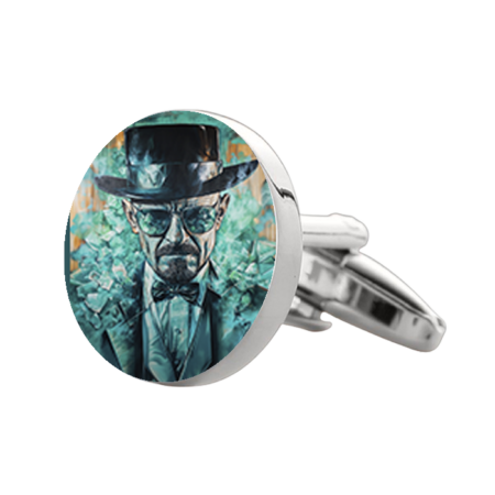 Breaking Bad 2 Cufflinks – Premium Custom Cufflinks for Breaking Bad Fans