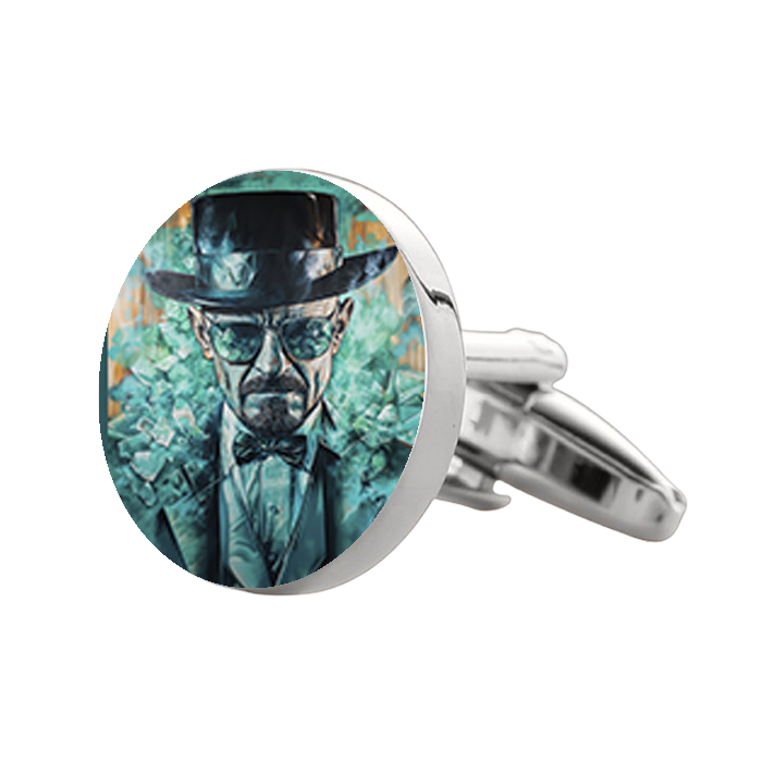 Breaking Bad 2 Cufflinks – Premium Custom Cufflinks for Breaking Bad Fans