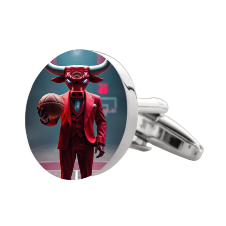 Chicago Bulls Cufflinks – Premium Custom Cufflinks for NBA Fans