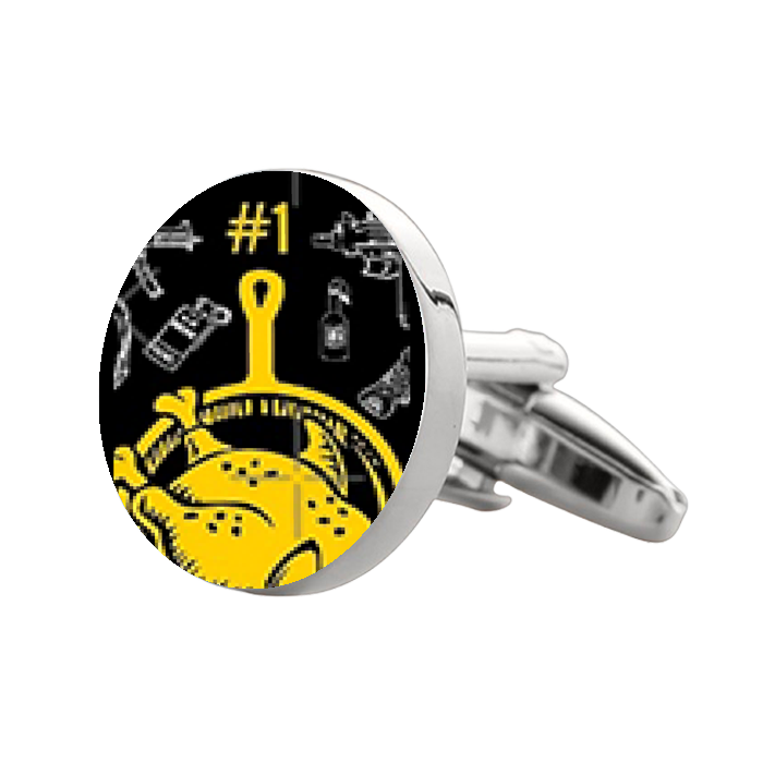 Chicken Dinner – Premium Custom Cufflinks for PUBG Fans