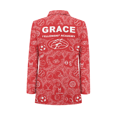 Grace Fellowship Academy Tuxedo Suit Blazer Coat Prom