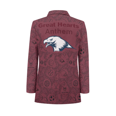 Great Hearts Anthem Tuxedo Suit Blazer Coat Prom - Image 5