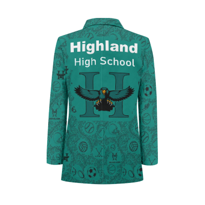 Highland High School Tuxedo Suit Blazer Coat Prom - Image 5