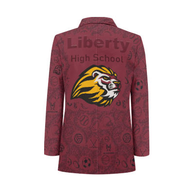 Liberty High School Tuxedo Suit Blazer Coat Prom - Image 5