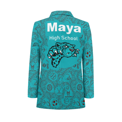 Maya High School Tuxedo Suit Blazer Coat Prom