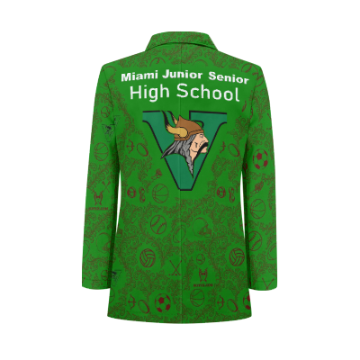 Miami Junior_Senior High School Tuxedo Suit Blazer Coat Prom