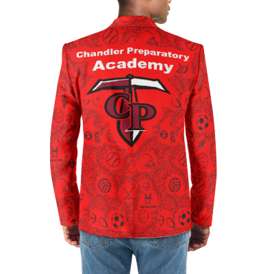 Chandler Preparatory Academy Tuxedo Suit Blazer Coat Prom - Image 3