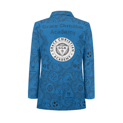Grace Christian Academy Tuxedo Suit Blazer Coat Prom - Image 3