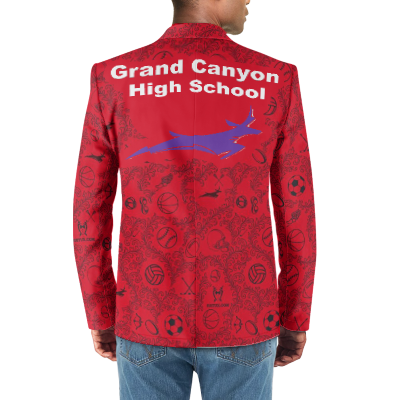 Grand Canyon High School Tuxedo Suit Blazer Coat Prom - Image 3