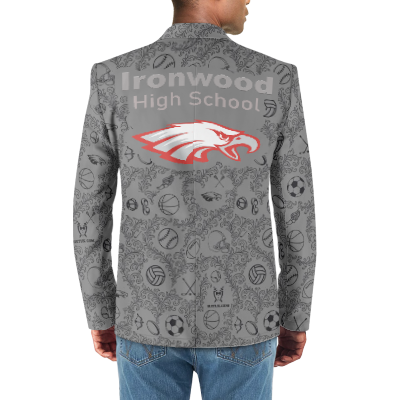 ironwood high school Tuxedo Suit Blazer Coat Prom - Image 3