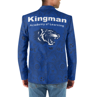Kingman Academy of Learning Tuxedo Suit Blazer Coat Prom - Image 3