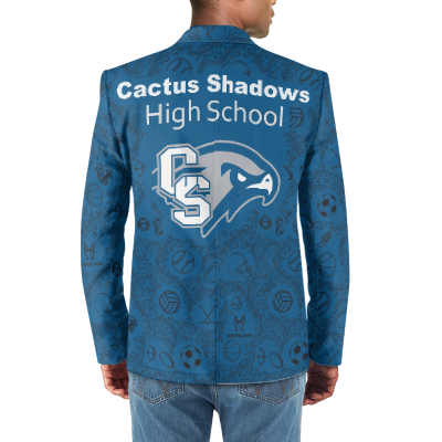 Cactus Shadows High School Tuxedo Suit Blazer Coat Prom - Image 3