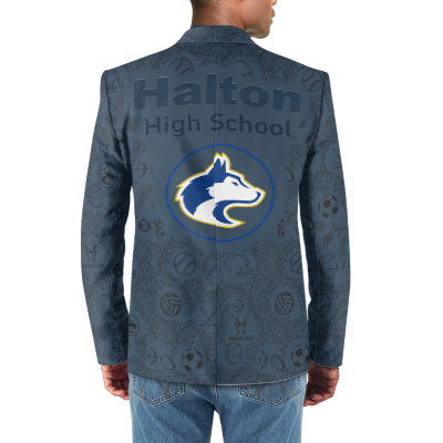 Halton High School Tuxedo Suit Blazer Coat Prom - Image 4