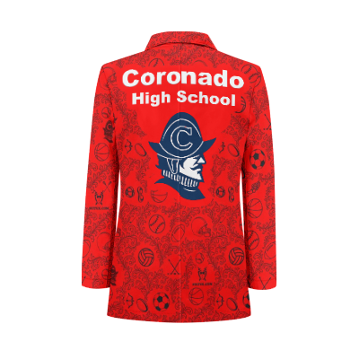 Coronado High School Tuxedo Suit Blazer Coat Prom