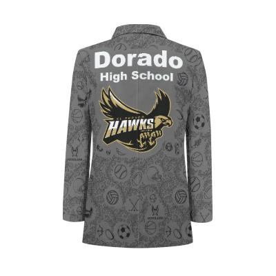 Dorado High School Tuxedo Suit Blazer Coat Prom