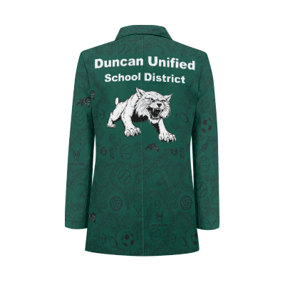 Duncan Unified School District Tuxedo Suit Blazer Coat Prom