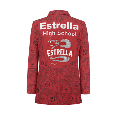 Estrella High School Tuxedo Suit Blazer Coat Prom