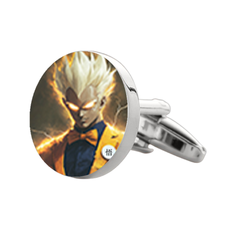 Goku 2 Cufflinks – Premium Custom Cufflinks for Dragon Ball Fans