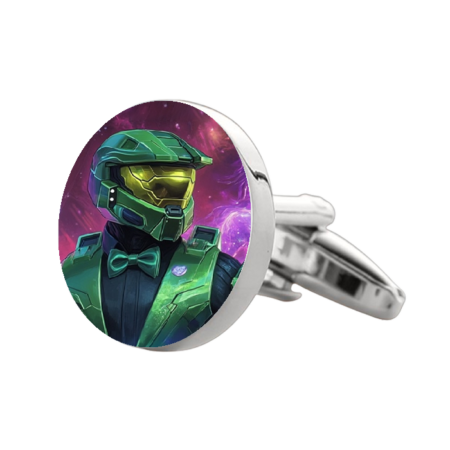 Halo Cufflinks – Premium Custom Cufflinks for Halo Fans