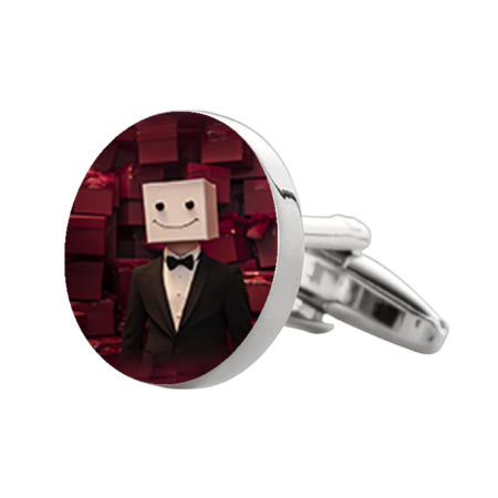 Jack in the box 1 Cufflinks – Premium Custom Cufflinks for Jack In the Box Fans