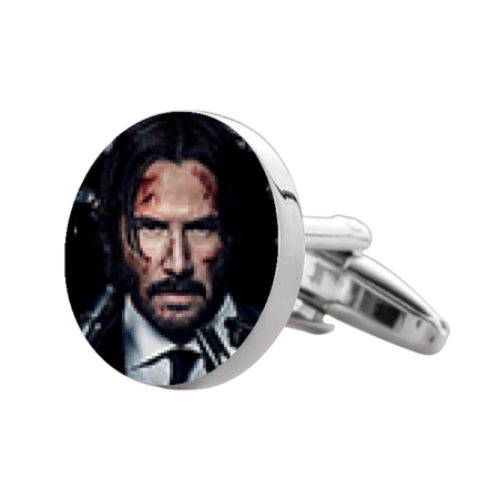 John Wick 1 Cufflinks – Premium Custom Cufflinks for John Wick Fans