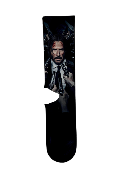 John Wick 1 Socks – Premium Custom Socks for John Wick Fans