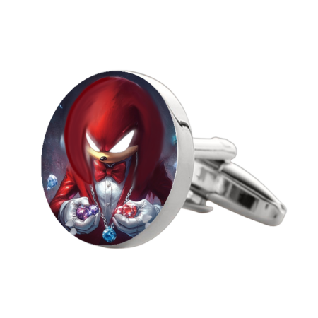 Knuckles Cufflinks – Premium Custom Cufflinks for Sonic Fans