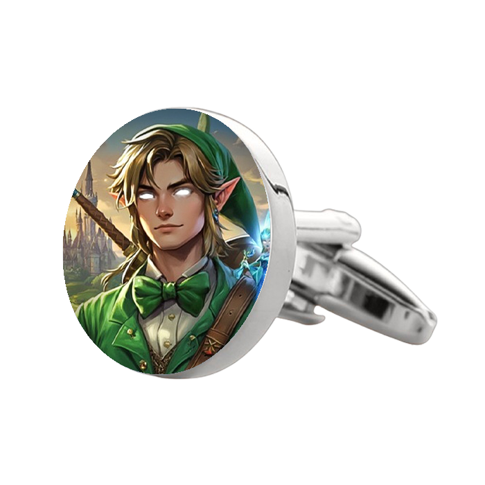 Link 1 Cufflinks – Premium Custom Cufflinks for Zelda Fans