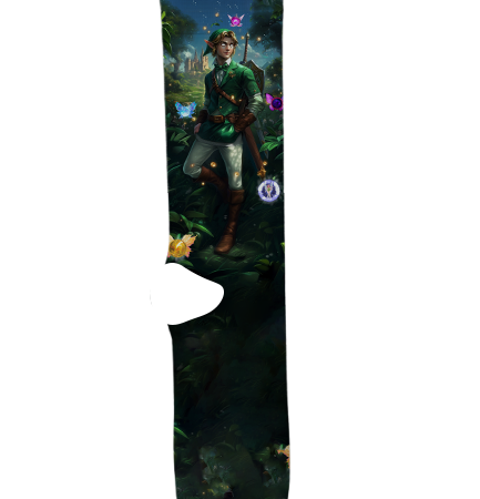 Link 2 Socks – Premium Custom Socks for Zelda Fans