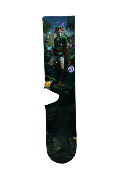 Link 2 Socks – Premium Custom Socks for Zelda Fans