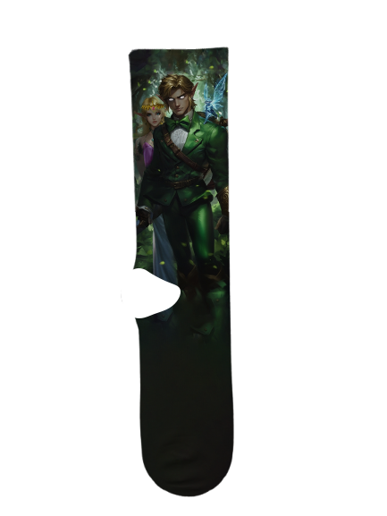 Link 3 Socks – Premium Custom Socks for Zelda Fans