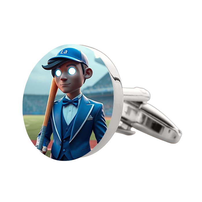Los Angeles Dodgers Cufflinks – Premium Custom Cufflinks for MLB Fans